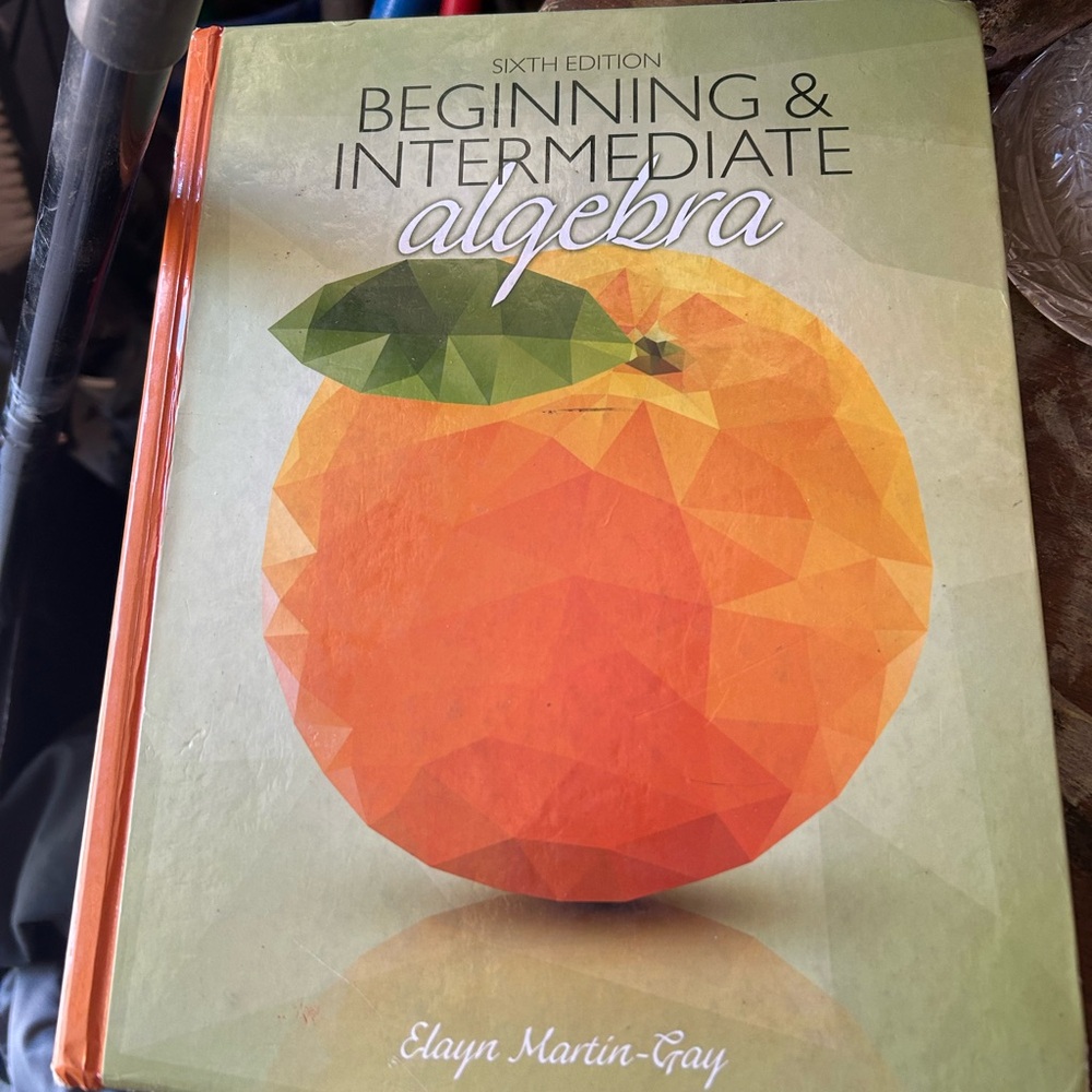 9780134194004 Beginning & Intermediate Algebra